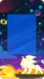 Pokemon TCG Pocket - Solgaleo Backdrop