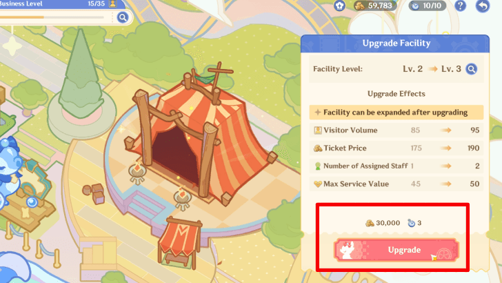 Genshin - Use Funds and Action Points