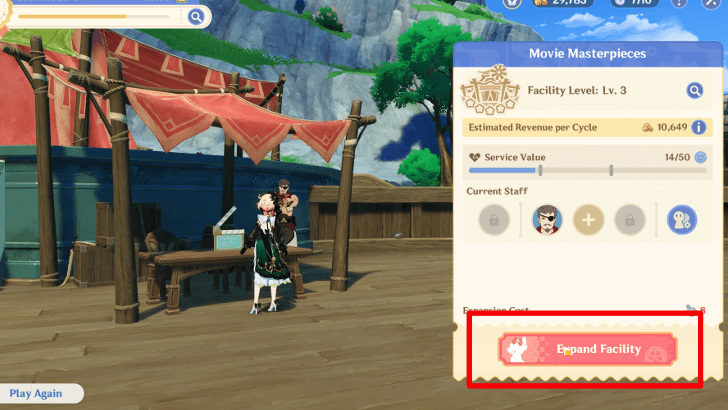 Genshin - Expand After Upgrading Facility a Certain Number of Times