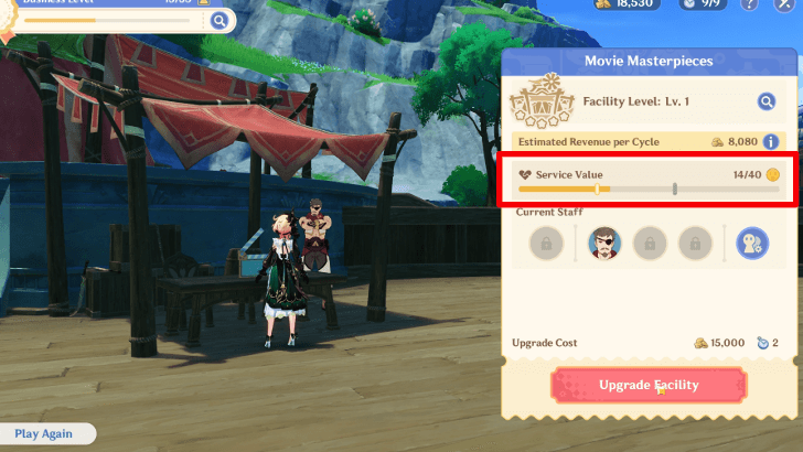 Genshin - Raise Facility