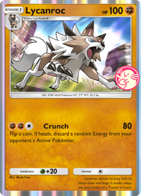 Pokemon TCG Pocket - P-A 068 Lycanroc