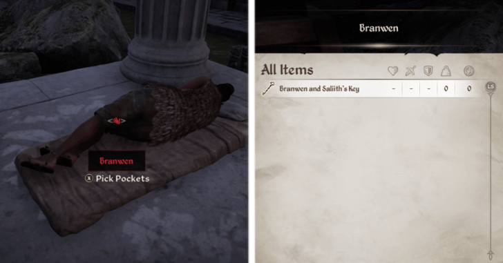 Branwen and Saliiths Key