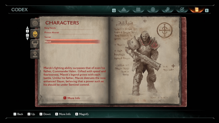 Marok Codex Entry