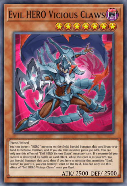Evil HERO Vicious Claws