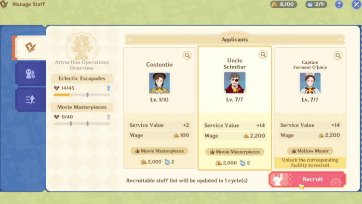 Genshin - Whirling Waltz Cycle 2 Staff