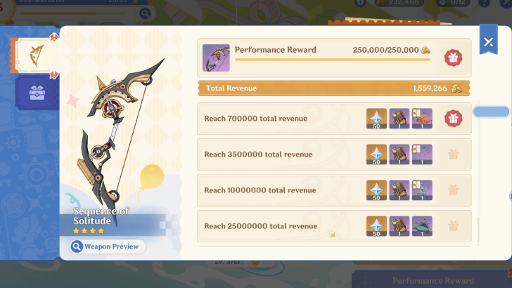 Genshin - Whirling Waltz Event