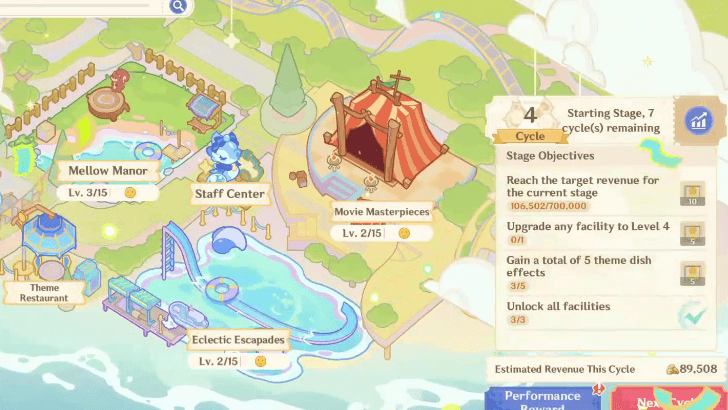 Genshin - Whirling Waltz Cycle 4 End