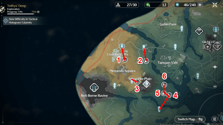 Moonlit Clouds - Gorges of Spirits