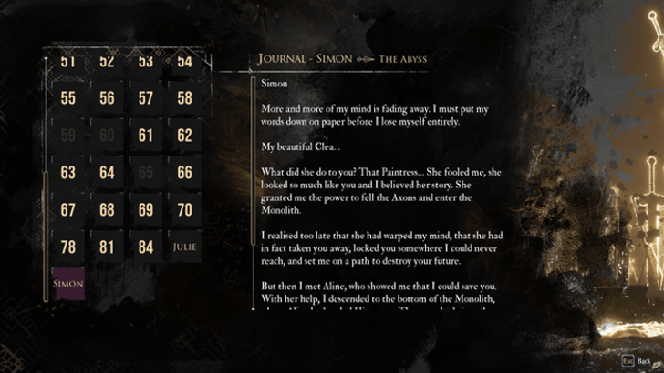 Simon’s Journal Entry