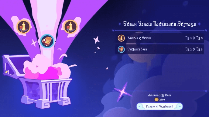 Legend of the Galactic Baseballer - Chests from the King