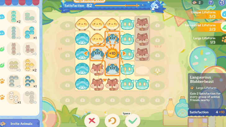 Reach 80 Satisfaction at 2nd Expansion