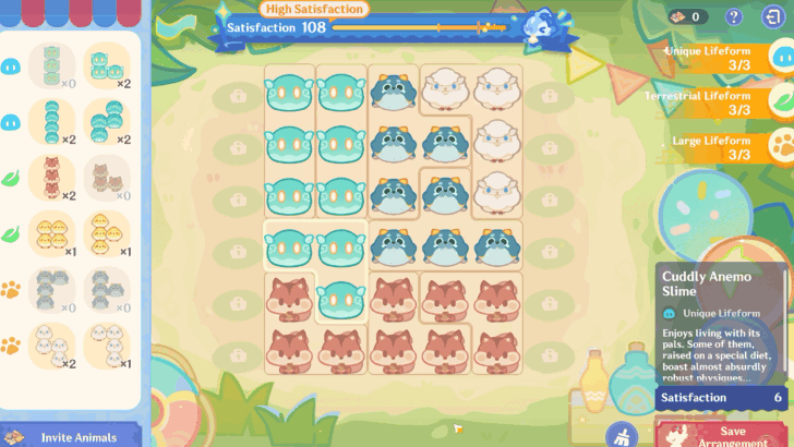 Get 100 Satisfaction at 3rd Expansion