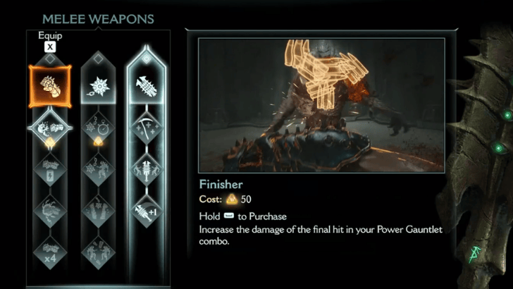 Power Gauntlet Finisher