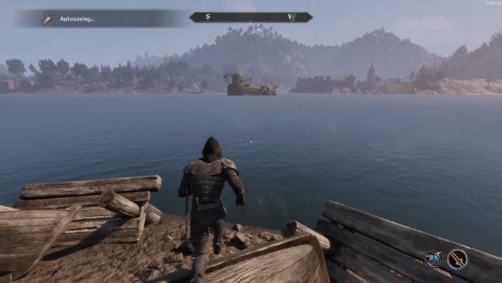 A Door in Niben Bay - Swim to the Island