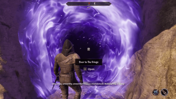 A Door in Niben Bay - Enter the Door to the Fringe