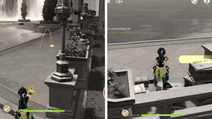 Genshin Impact - Find a way to create a diversion so you can investigate the cargo