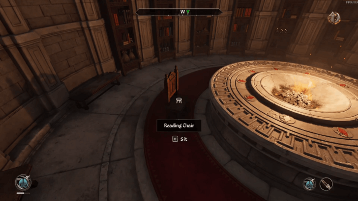 Reading Chair Location