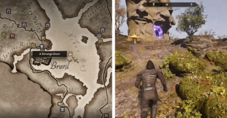 A Strange Door Location