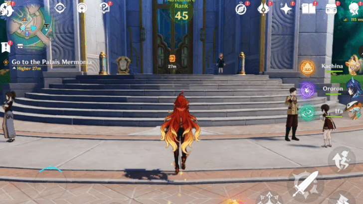 Genshin Impact - Go to the Palais Mermonia