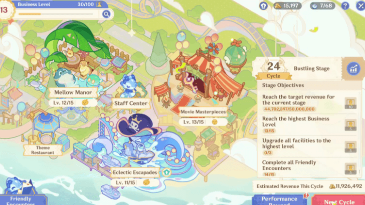 Genshin - Bustling Stage Cycle 24