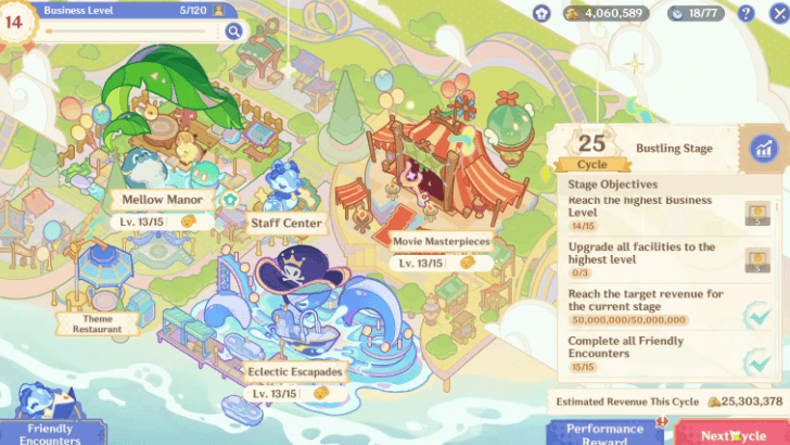 Genshin - Bustling Stage Cycle 25