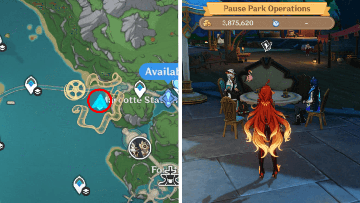 Genshin - Ifa and Ororon at the Film Fantasyland