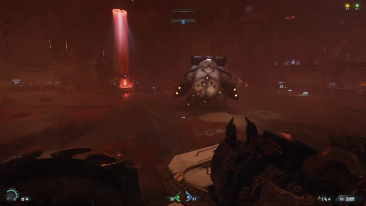 Retrieve Plasma Rifle Demon Battle