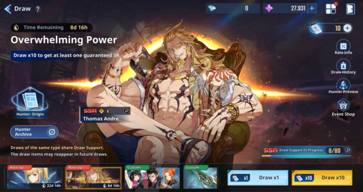 Thomas Andre Banner Overwhelming Power