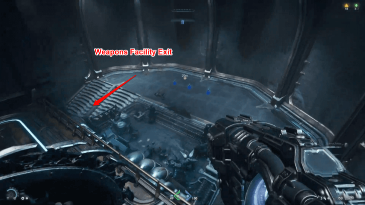 Weapons Facility Exit