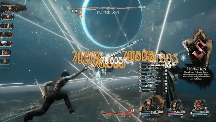 Painted Love Use Attacks That Hit Multiple Enemies