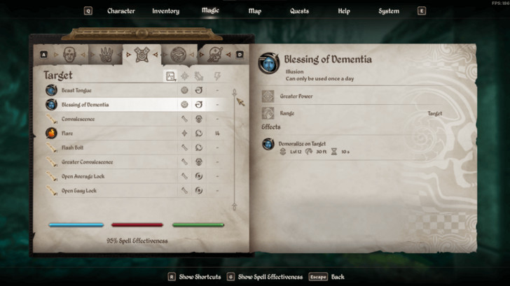 Through the Fringe of Madness - Blessing of Dementia.png