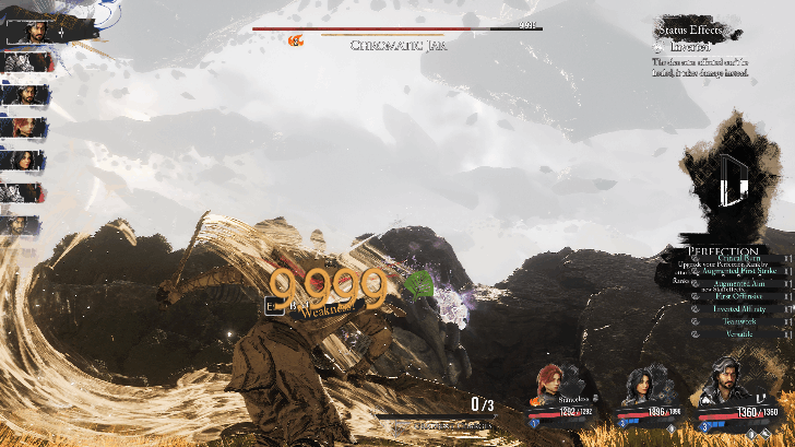 Chromatic Jar Elemental Weakness