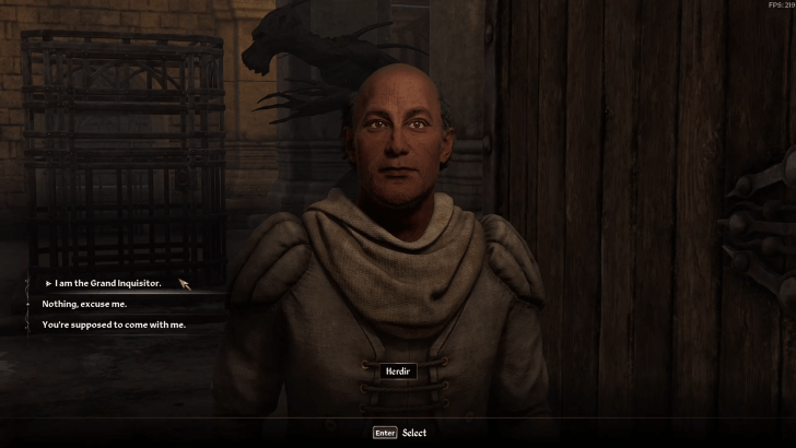 The Lady of Paranoia - Step 2 - Talk to Herdir