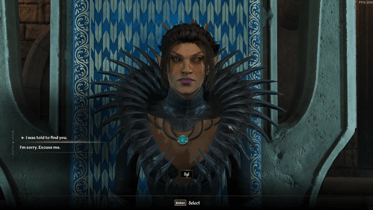 The Lady of Paranoia - Step 1 - Talk to Syl