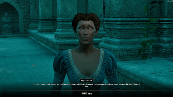 The Lady of Paranoia - Step 4 - Talk to Anya