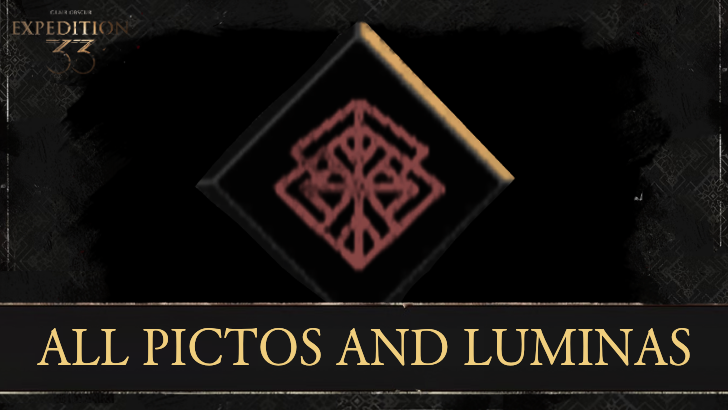 Expedition 33 - All Pictos and Luminas