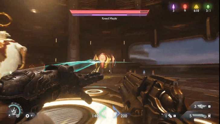 Kreed Maykr - Use the Shield Saw Against the Floating Shields