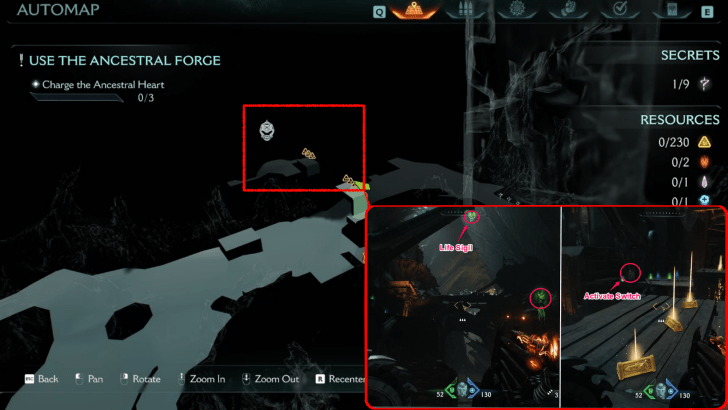 Ancestral Forge Life Sigil 1 Location