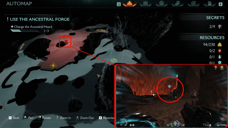 Ancestral Forge Demonic Essence 1 Location