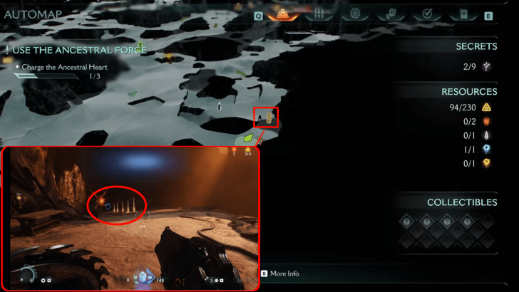 Ancestral Forge Gold Trail 3 Location