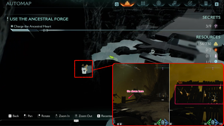 Ancestral Forge Gold Trail 5Location