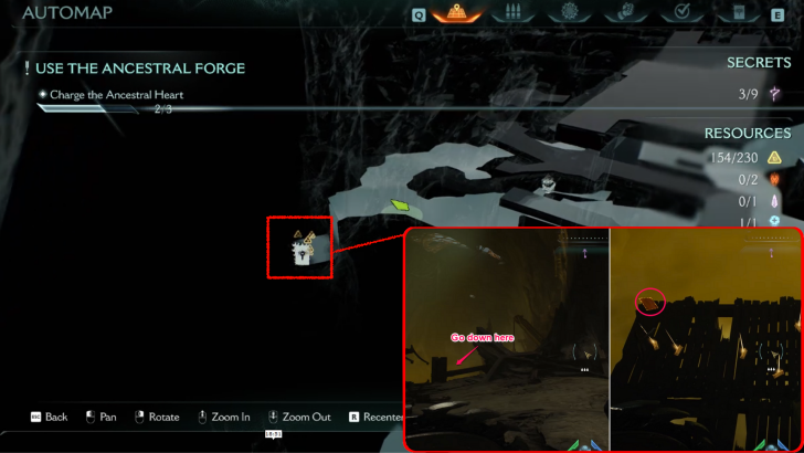 Ancestral Forge Codex Location