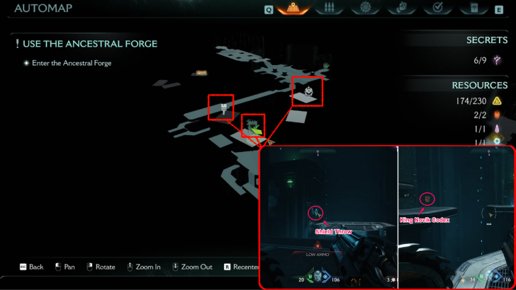 Ancestral Forge Codex Location