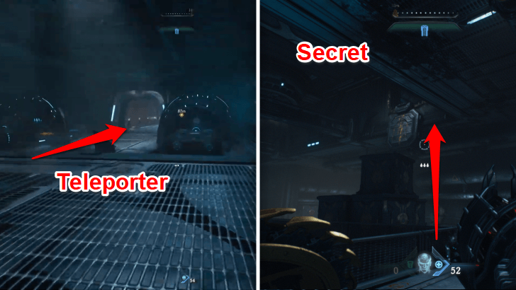 Objective 4 Teleporter and Secret