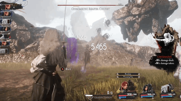 Chromatic Reaper Cultist Free-Aim Shots