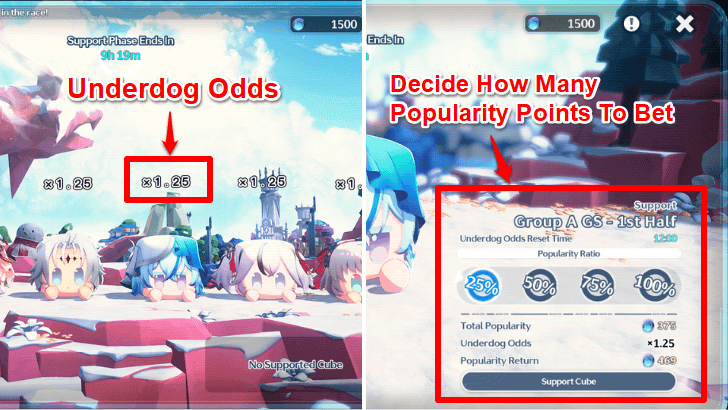 Winnings Computation - Cubie Derby