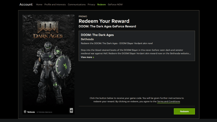 NVIDIA Redeem