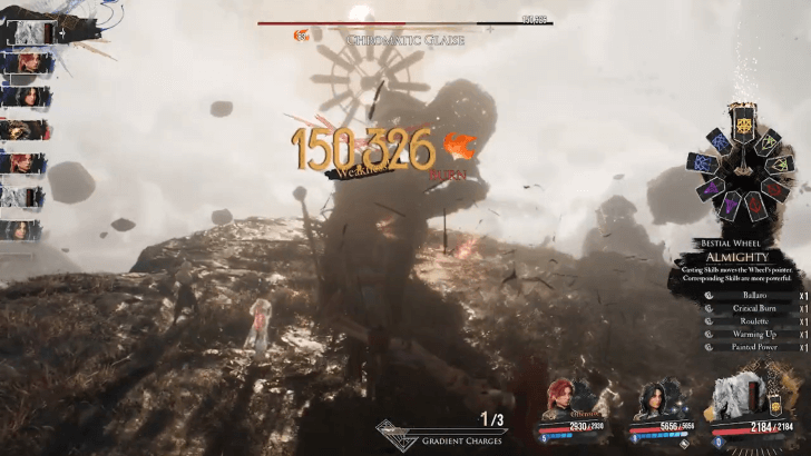 Chromatic Glaise Fire Weakness