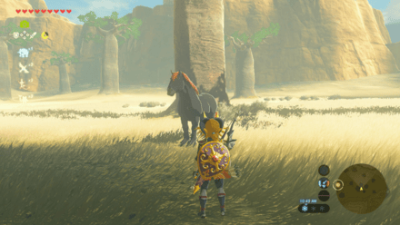 The Legend of Zelda Breath of the Wild (BotW) - Catch the Giant Horse