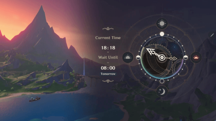 Genshin Impact - Wait till 08:00 - 10:00 the next day